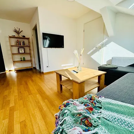 Trendige Dachgeschosswohnung In Connewitz - 3 Private Schlafbereiche - Platz Fuer Bis Zu 5 Personen - Tolle Lage Und Oeffentliche Verkehrsmittel Apartment